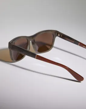 Lunettes de soleil Sartorial Sunset en acétate avec verres polarisés